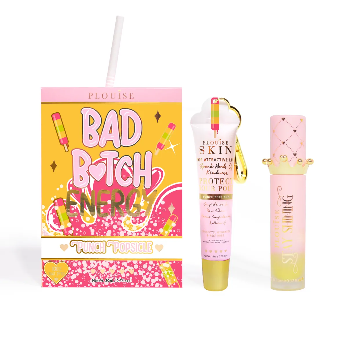 P. Louise P.Louise Naughty But Ice Full Collection- Lip Conditioner|Lip Oil