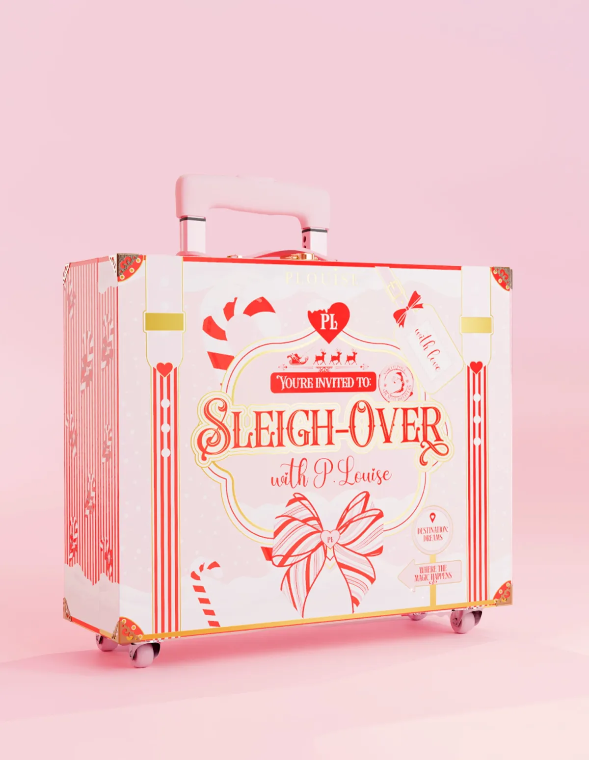 P. Louise P.Louise Sleigh Over Suitcase Packaging- Palettes