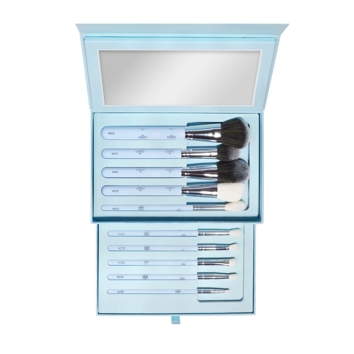 P. Louise P.Louise x Mikayla Blended Memories 10pc Brush Set- Brush Sets